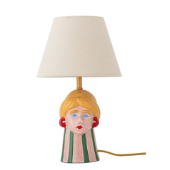 Miss Jody Tischlampe, Bunt, Steingut