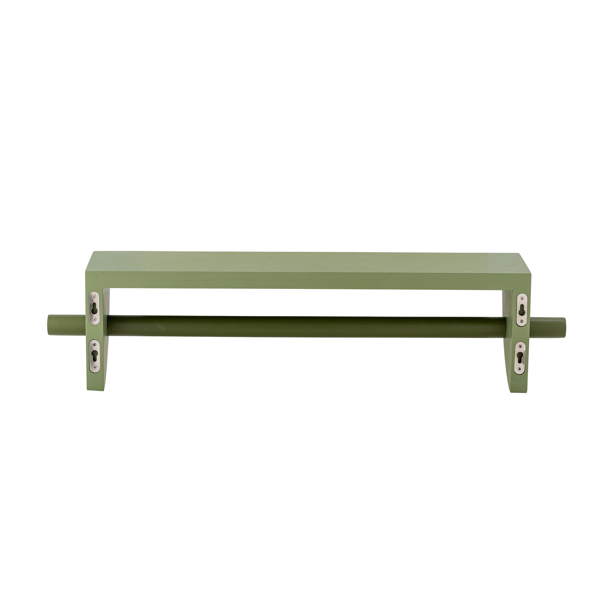 Mingus Regal, Grün, Paulownia in Green präsentiert im Onlineshop von KAQTU Design AG. Wandregal ist von Bloomingville Mini