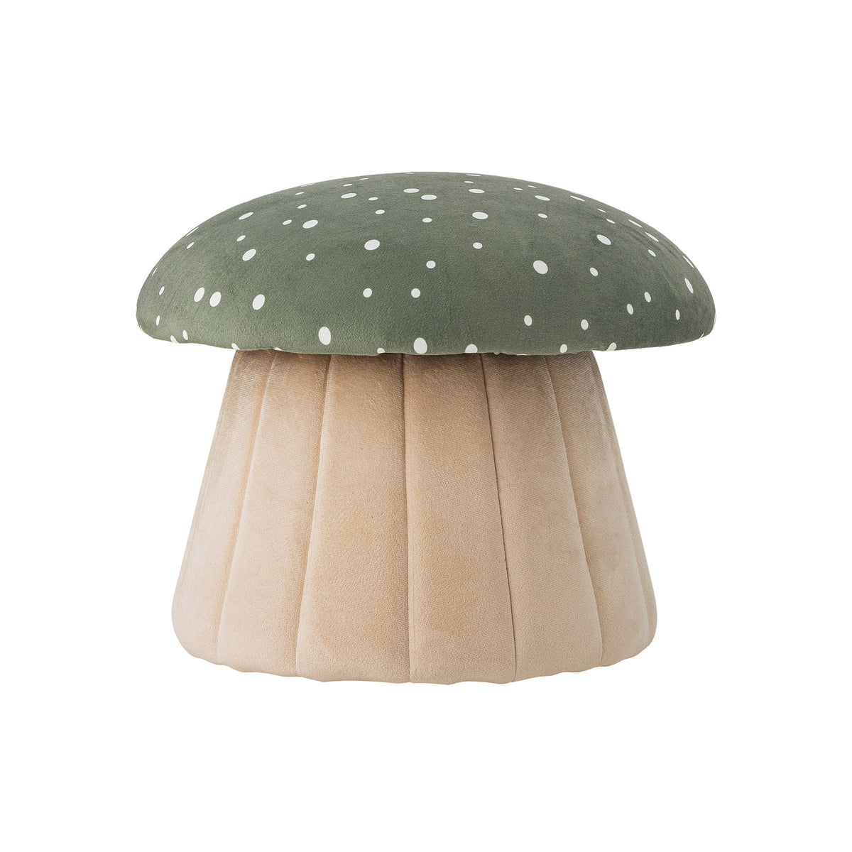 Lue Pouf, Grün, Polyester in Green präsentiert im Onlineshop von KAQTU Design AG. Pouf ist von Bloomingville Mini