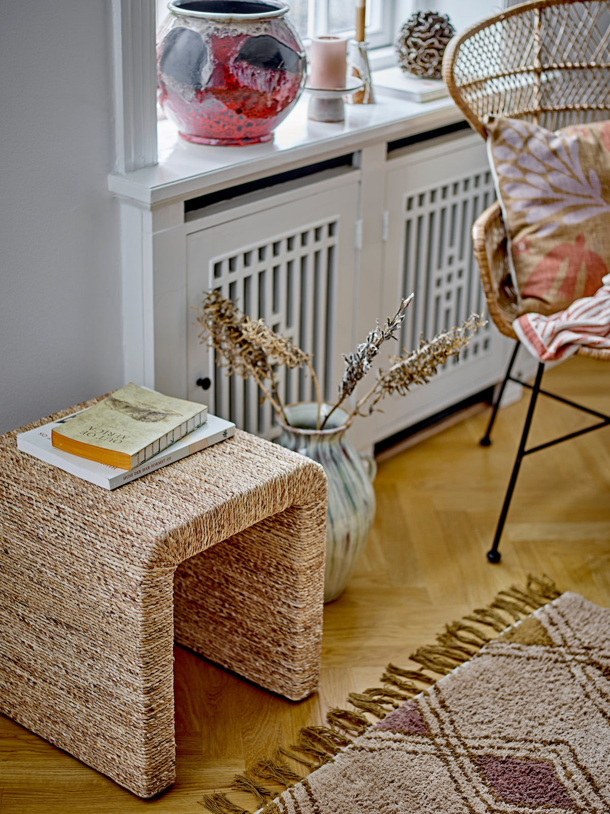 Kien Hocker, Natur, Wasserhyazinthe in Nature präsentiert im Onlineshop von KAQTU Design AG. Hocker ist von Bloomingville