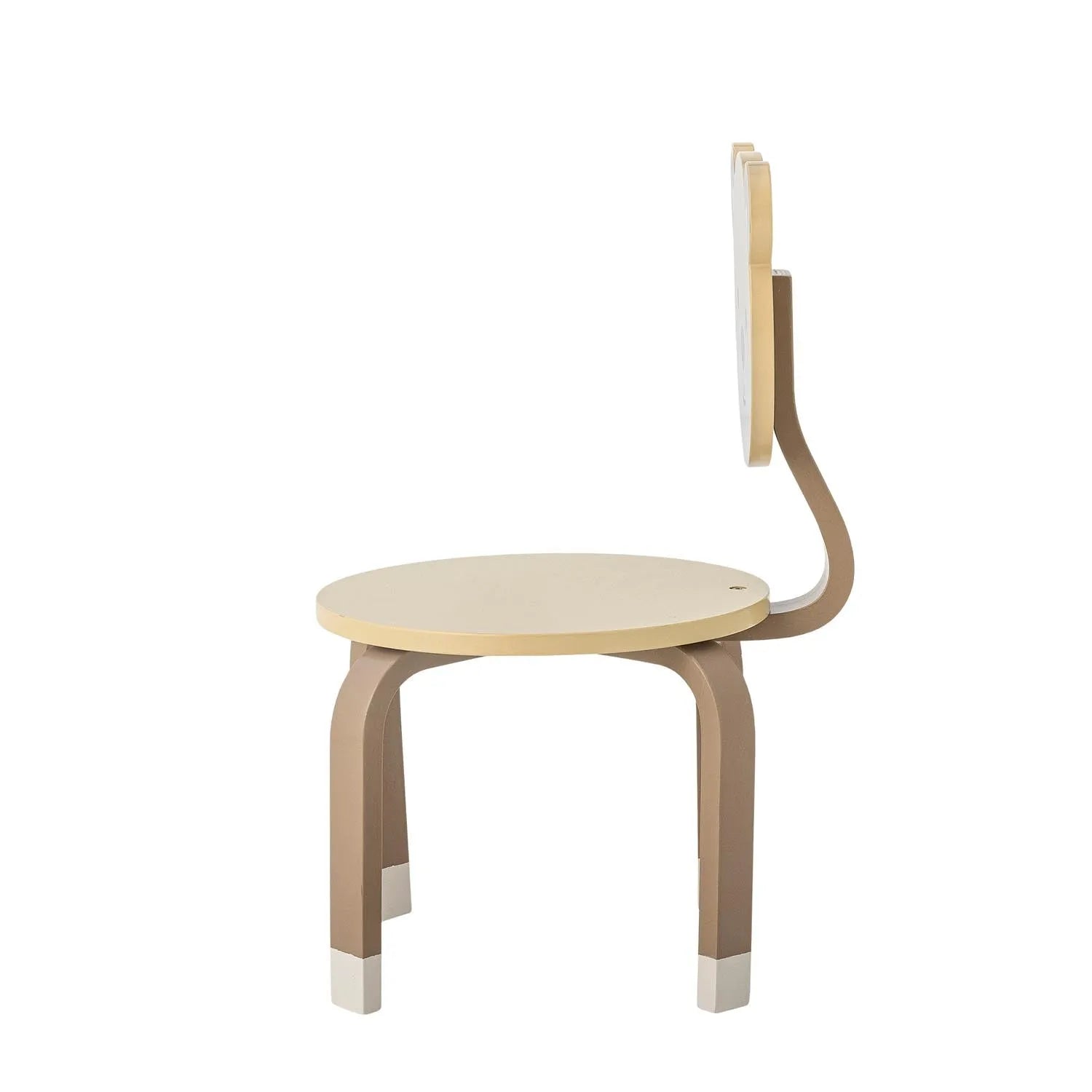 Marle Stuhl, Braun, MDF in Braun präsentiert im Onlineshop von KAQTU Design AG. Stuhl ist von Bloomingville Mini