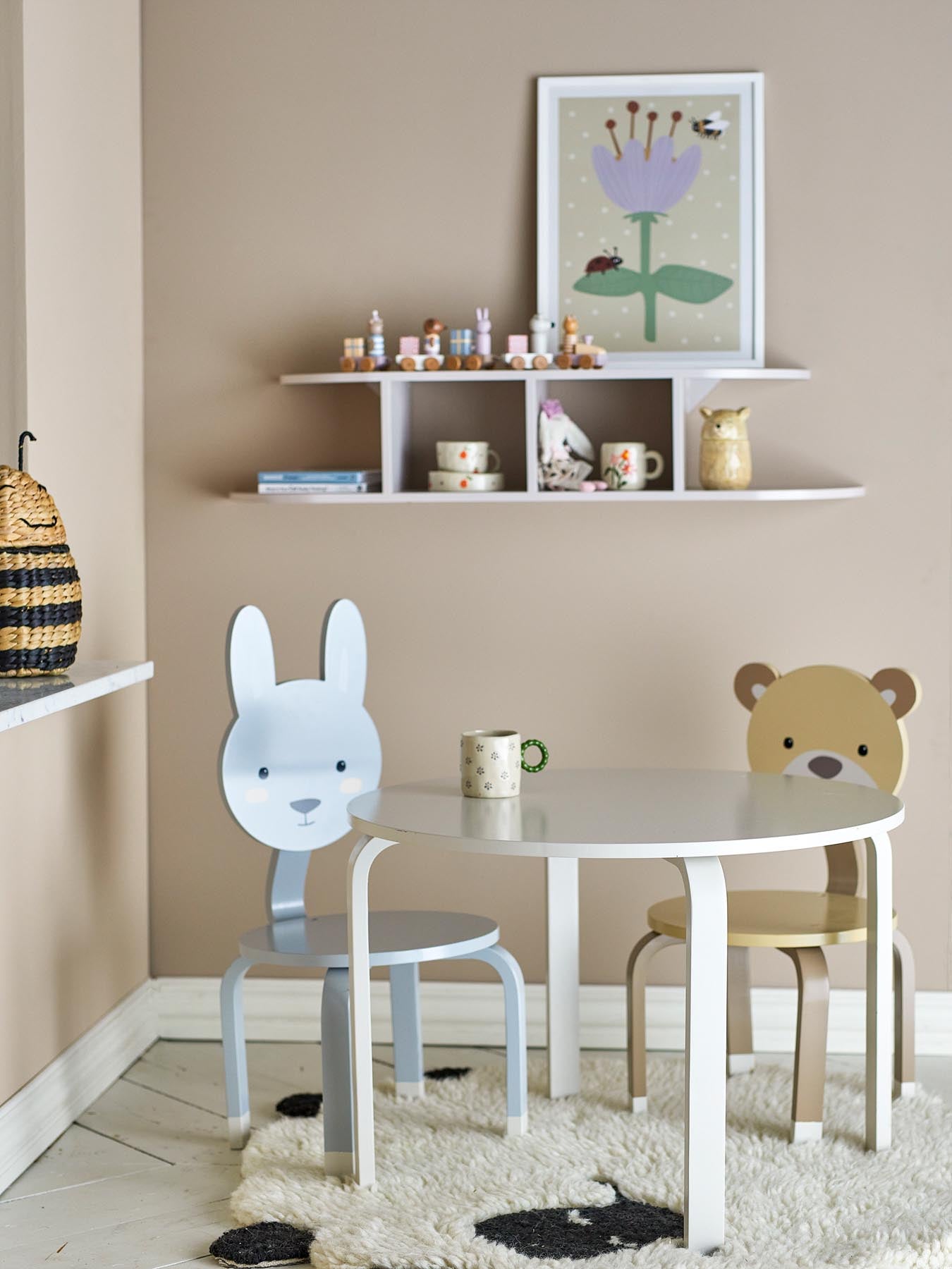 Marle table, nature, MDF