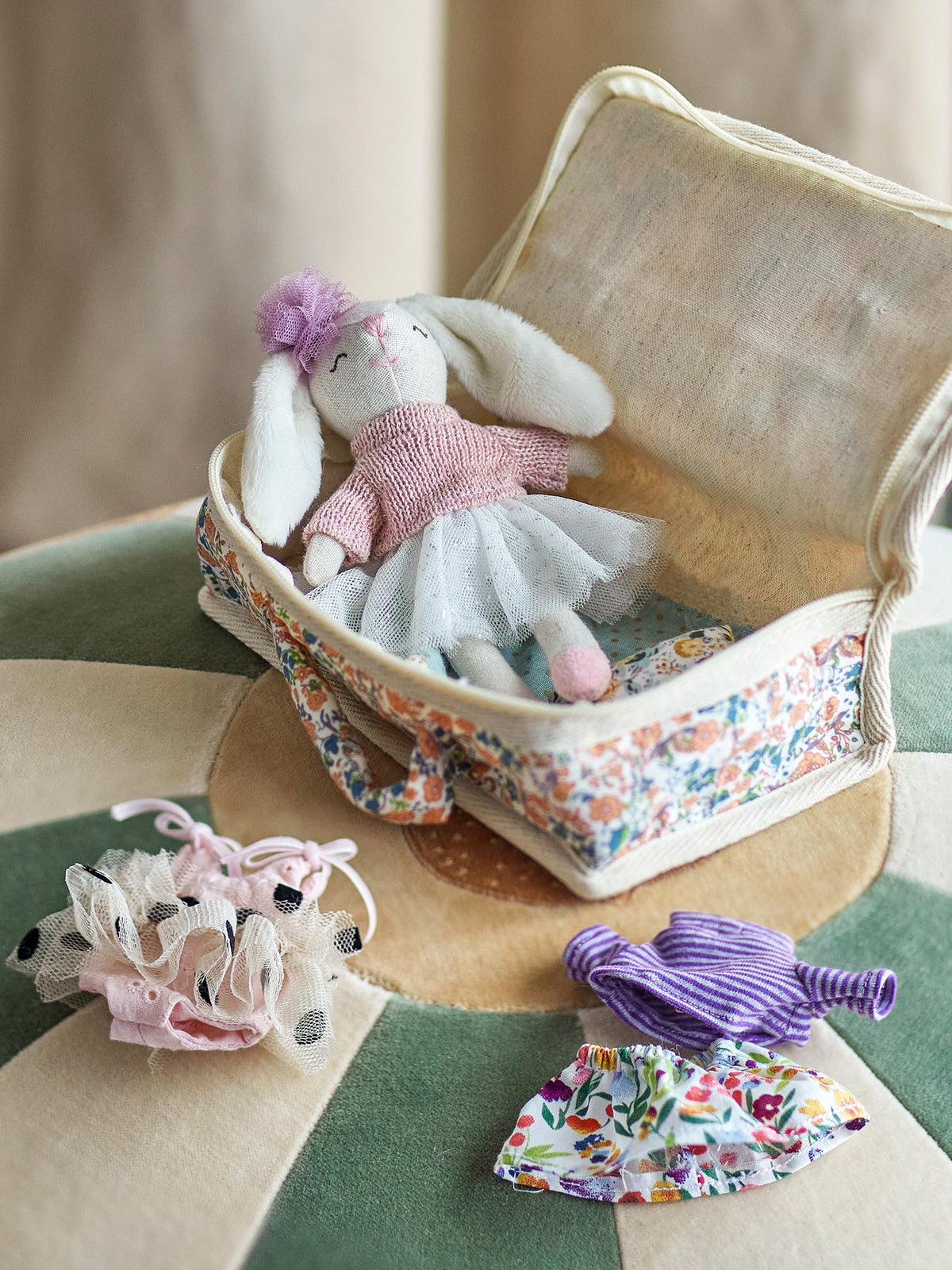 Milly Puppe, Braun, Polyester in Braun präsentiert im Onlineshop von KAQTU Design AG. Puppe Kids ist von Bloomingville Mini