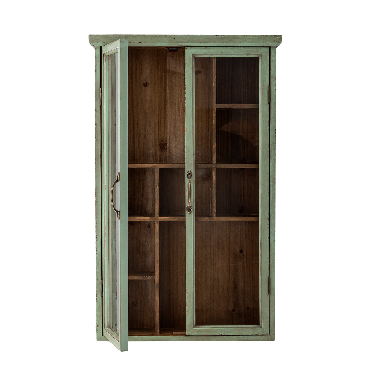 Hazem Kabinett, Grün, Tannenholz in Grün präsentiert im Onlineshop von KAQTU Design AG. Cabinet ist von Creative Collection