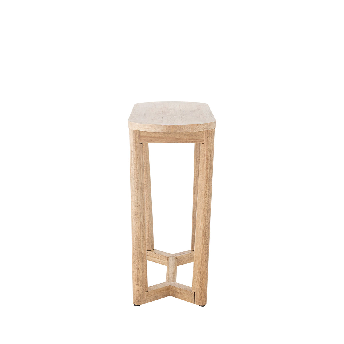 Serrone Konsolentisch, Natur, Gummibaumholz in Natur präsentiert im Onlineshop von KAQTU Design AG. Konsolentisch ist von Creative Collection