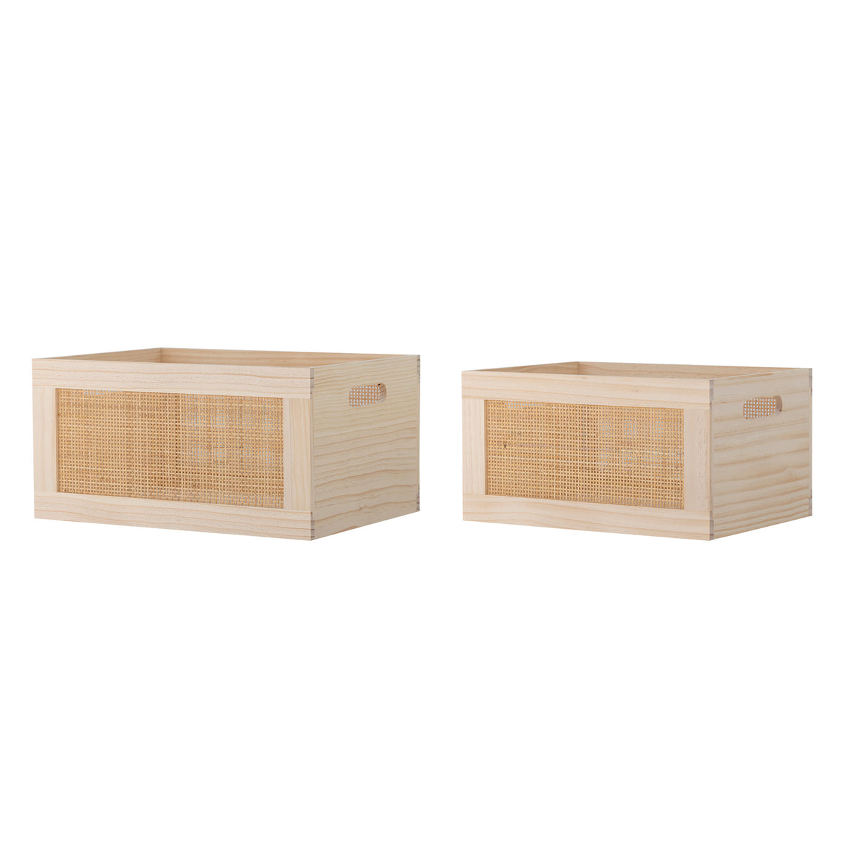 Piana Aufbewahrungsbox, Natur, FSC® 100% , Pine in Natur präsentiert im Onlineshop von KAQTU Design AG. Aufbewahrungsboxen ist von Bloomingville