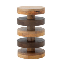Table d'appoint Franka, marron, FSC 100%® Mangue