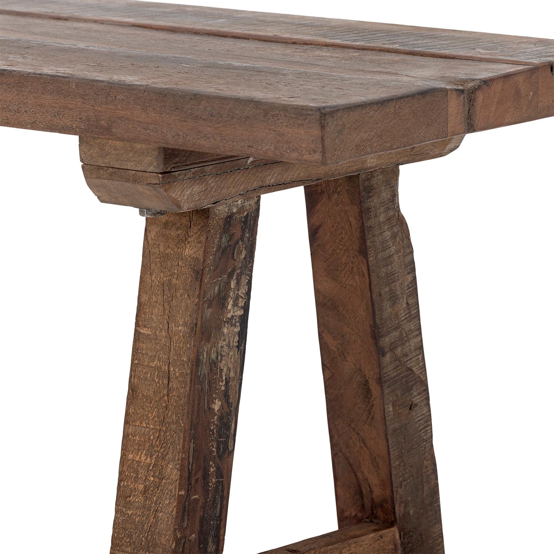 Brosse Bank, Braun, Recyceltes Holz in Brown präsentiert im Onlineshop von KAQTU Design AG. Sitzbank ist von Creative Collection