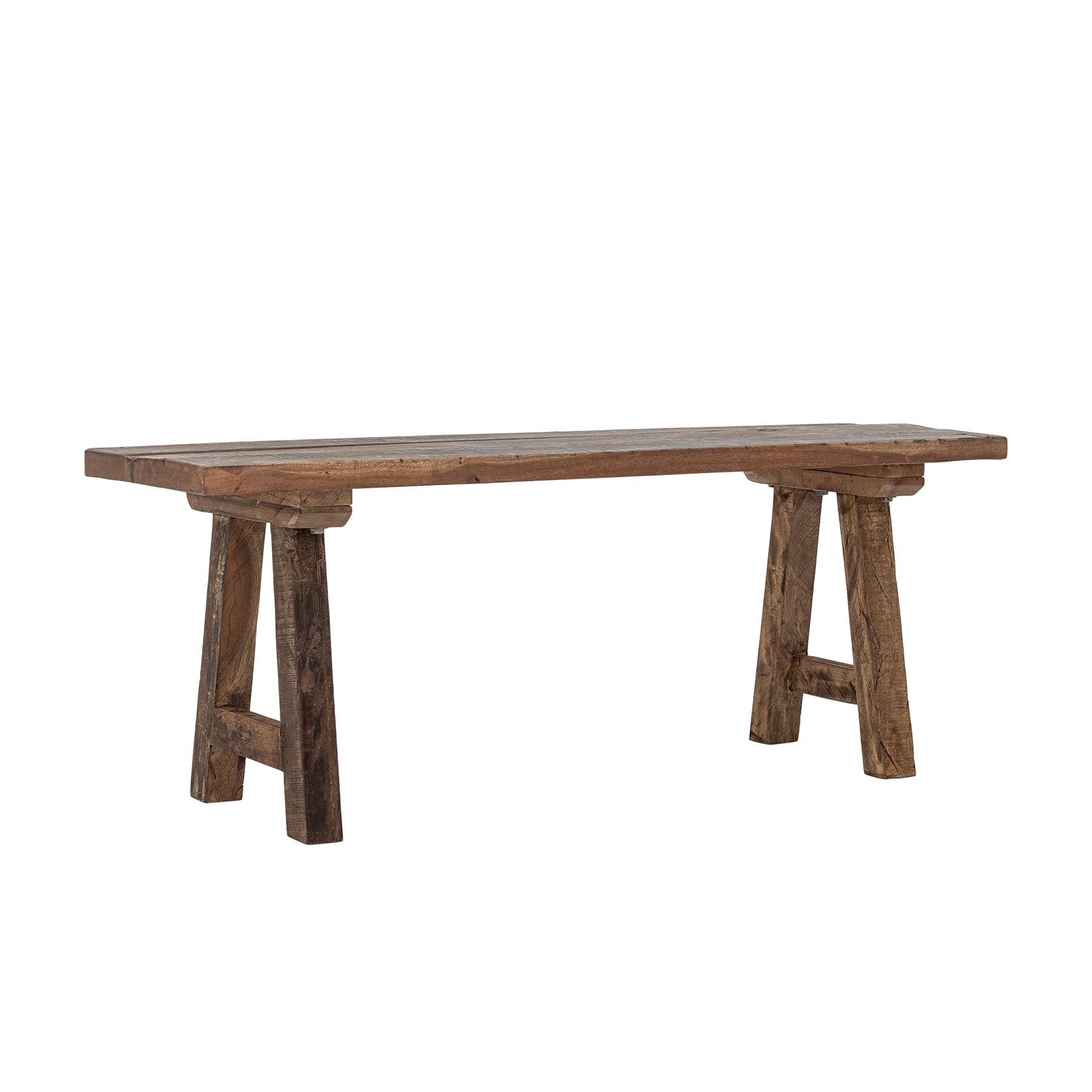 Brosse Bank, Braun, Recyceltes Holz in Brown präsentiert im Onlineshop von KAQTU Design AG. Sitzbank ist von Creative Collection