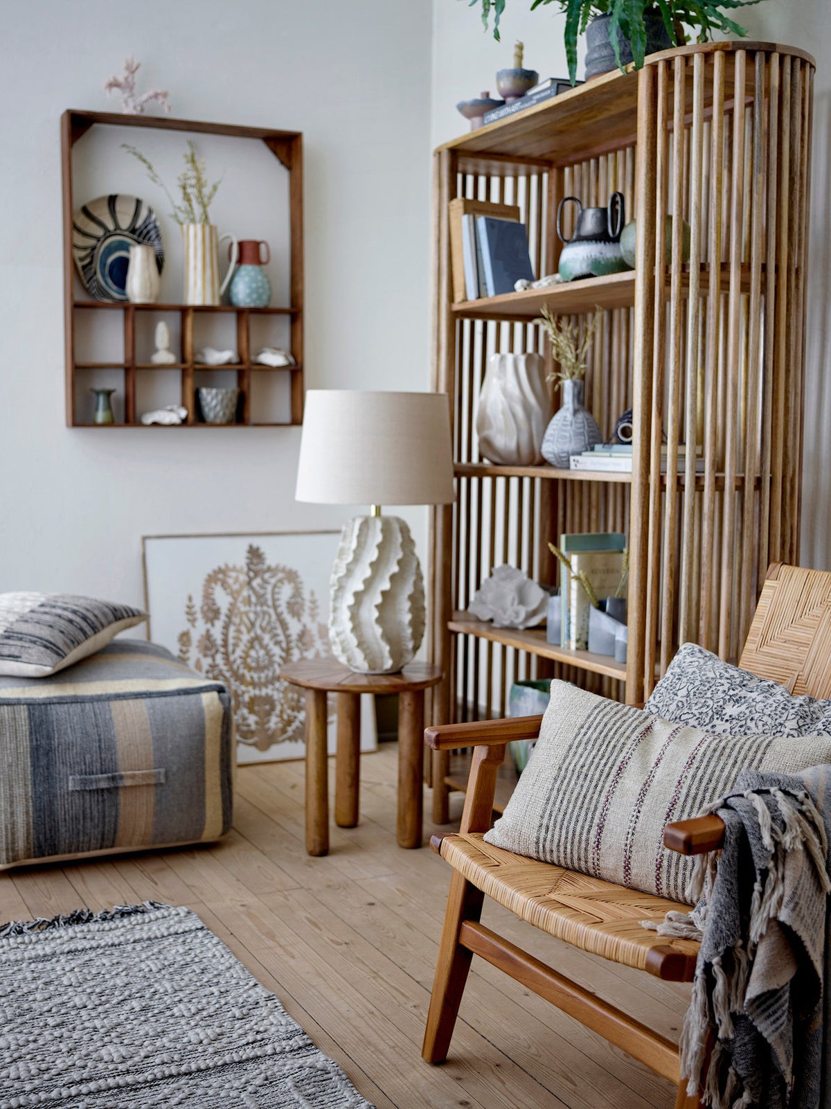 Sali Bücherregal, Natur, FSC 100%® Mango in Nature präsentiert im Onlineshop von KAQTU Design AG. Bücherregal ist von Creative Collection