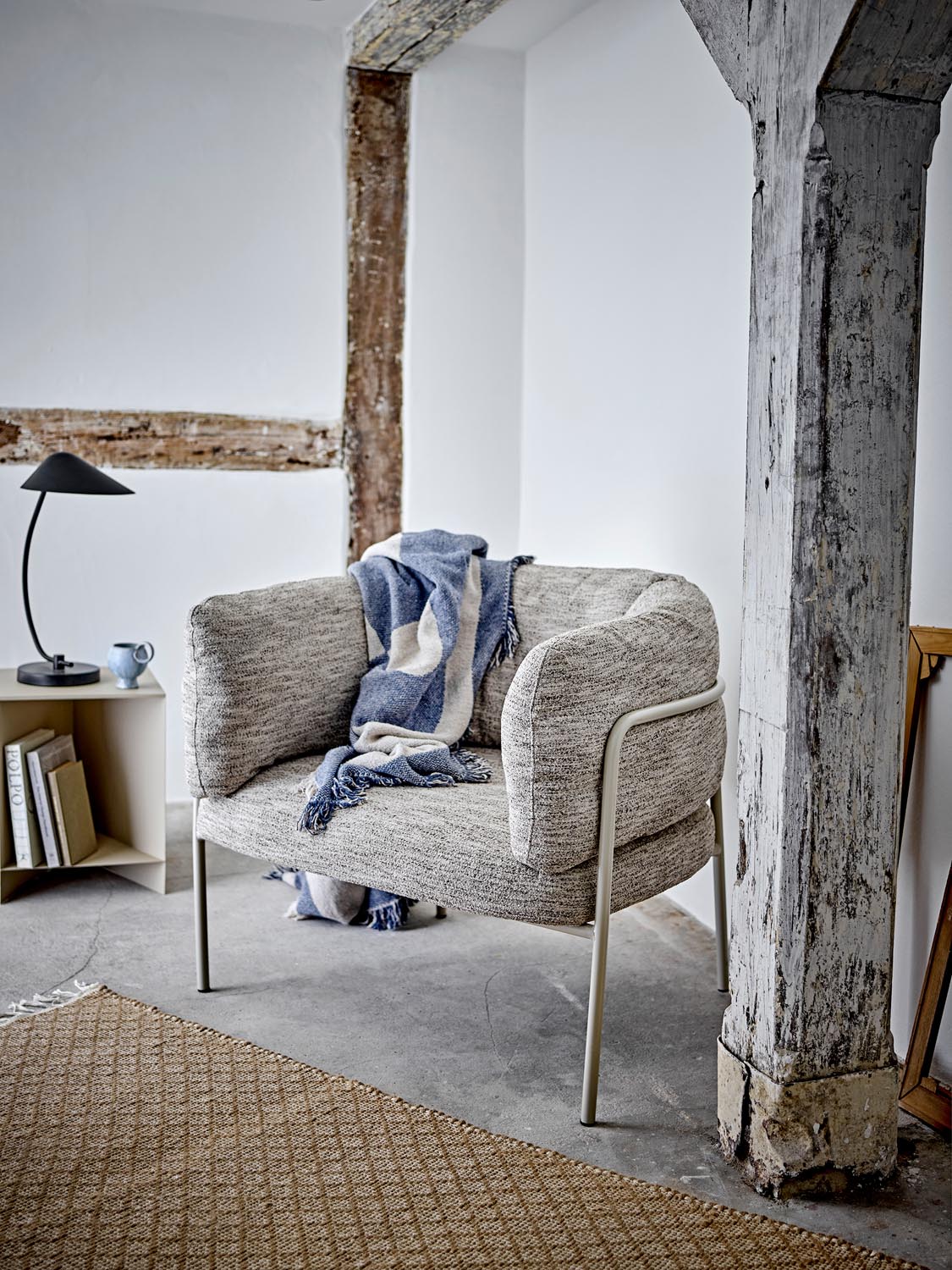 Karel Loungesessel, Natur, FSC®100% Plywood in Nature präsentiert im Onlineshop von KAQTU Design AG. Sessel ist von Bloomingville