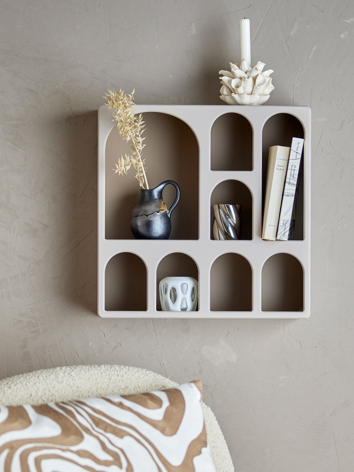 Graphia Bücherregal, Braun, MDF in Braun präsentiert im Onlineshop von KAQTU Design AG. Bücherregal ist von Bloomingville