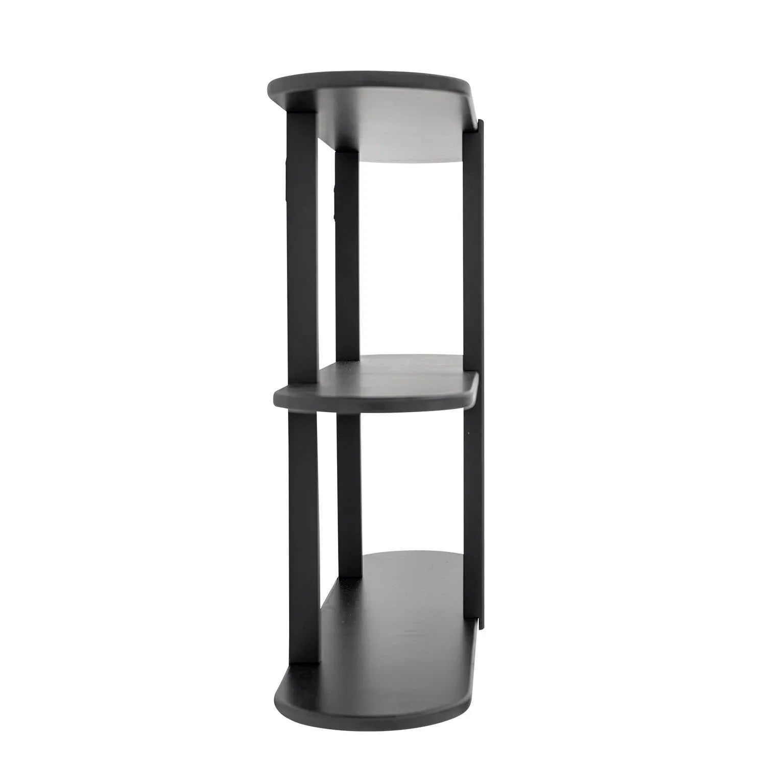 Vicente Regal, Schwarz, MDF in Schwarz präsentiert im Onlineshop von KAQTU Design AG. Wandregal ist von Bloomingville