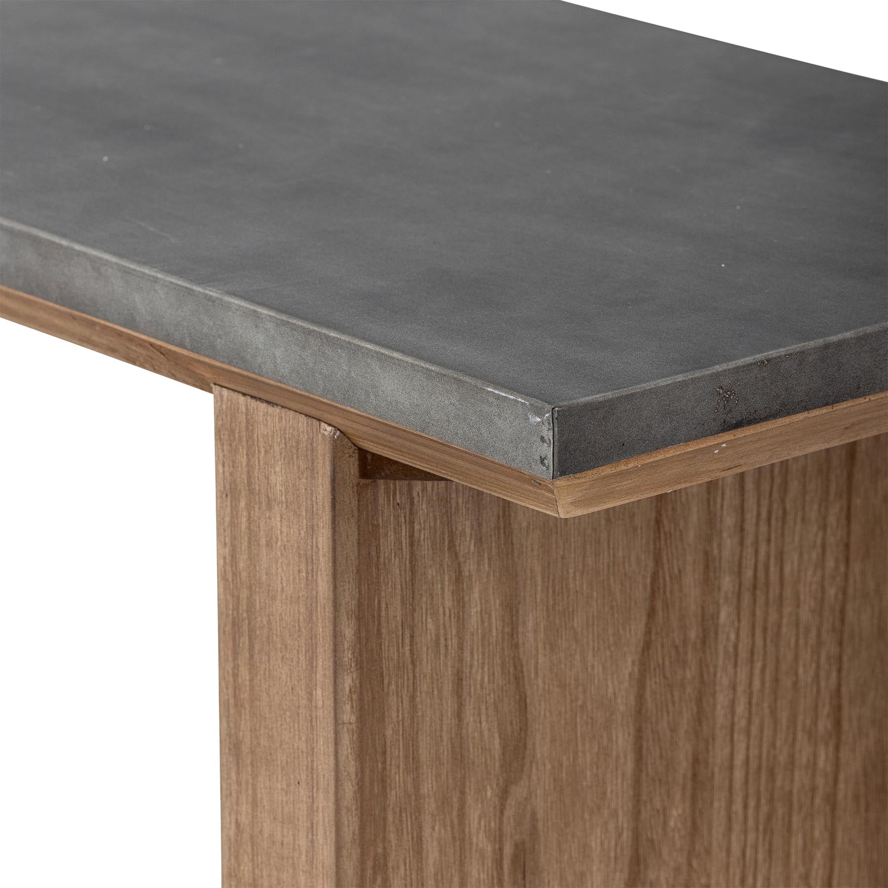 Riva Konsolentisch, Braun, Tannenholz in Brown präsentiert im Onlineshop von KAQTU Design AG. Schreibtisch ist von Creative Collection