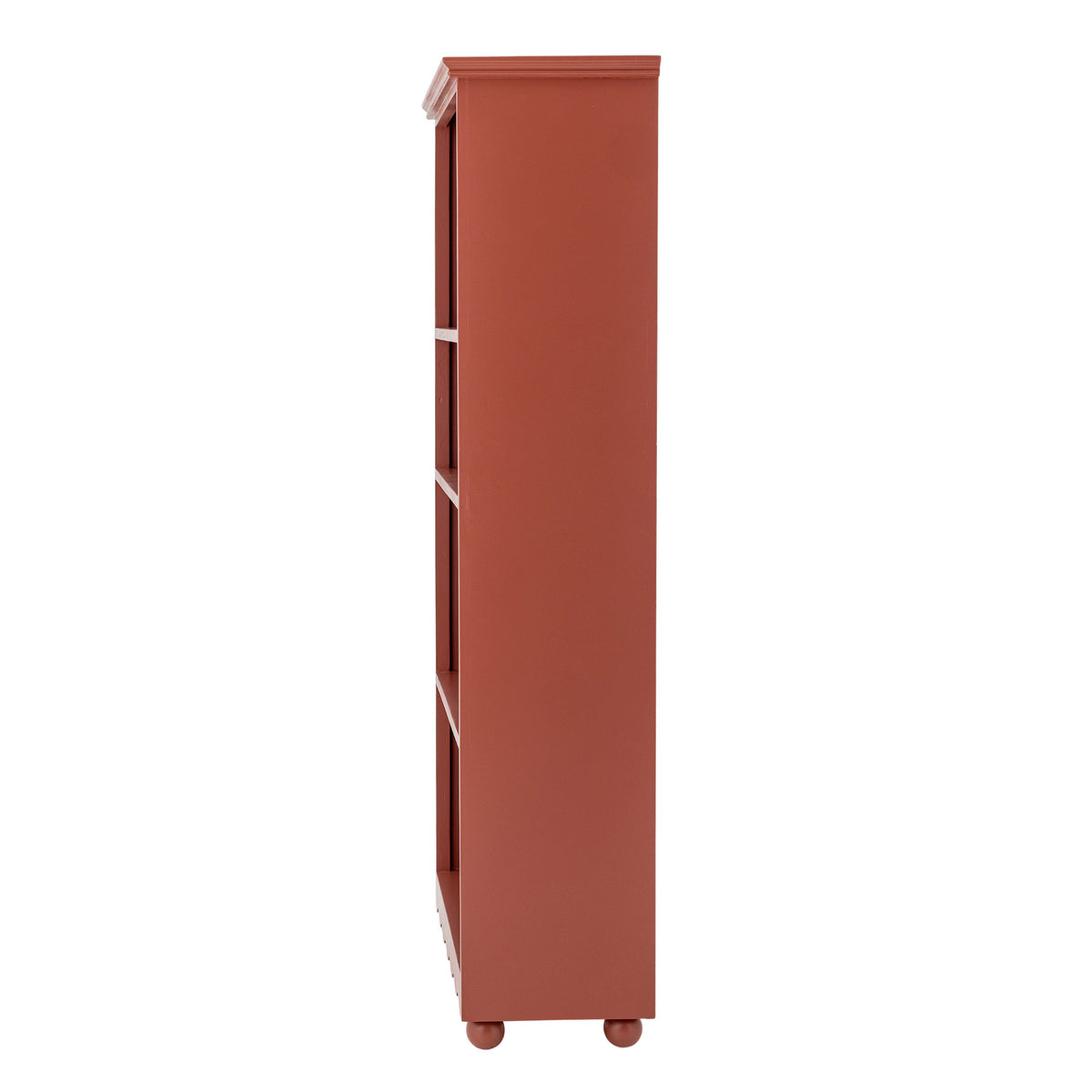 Sasha Kabinett, Rot, MDF in Rot präsentiert im Onlineshop von KAQTU Design AG. Standregal ist von Bloomingville