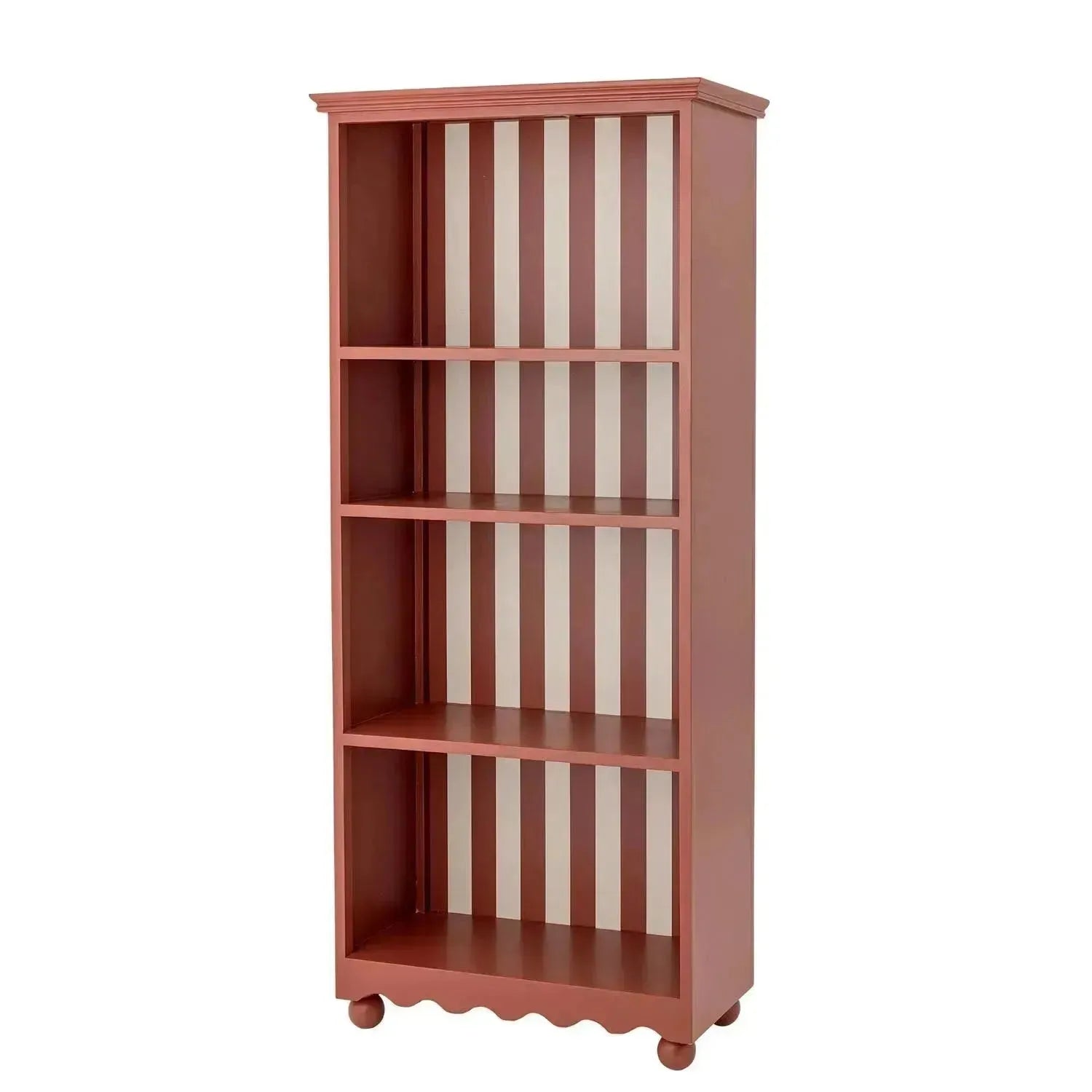 Sasha Kabinett, Rot, MDF in Rot präsentiert im Onlineshop von KAQTU Design AG. Standregal ist von Bloomingville