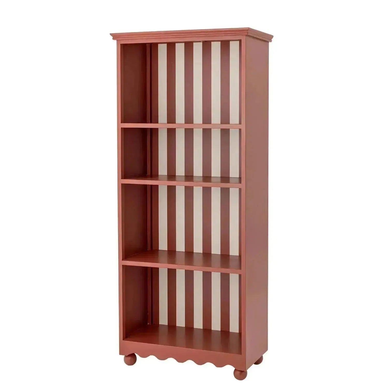 Sasha Kabinett, Rot, MDF in Rot präsentiert im Onlineshop von KAQTU Design AG. Standregal ist von Bloomingville
