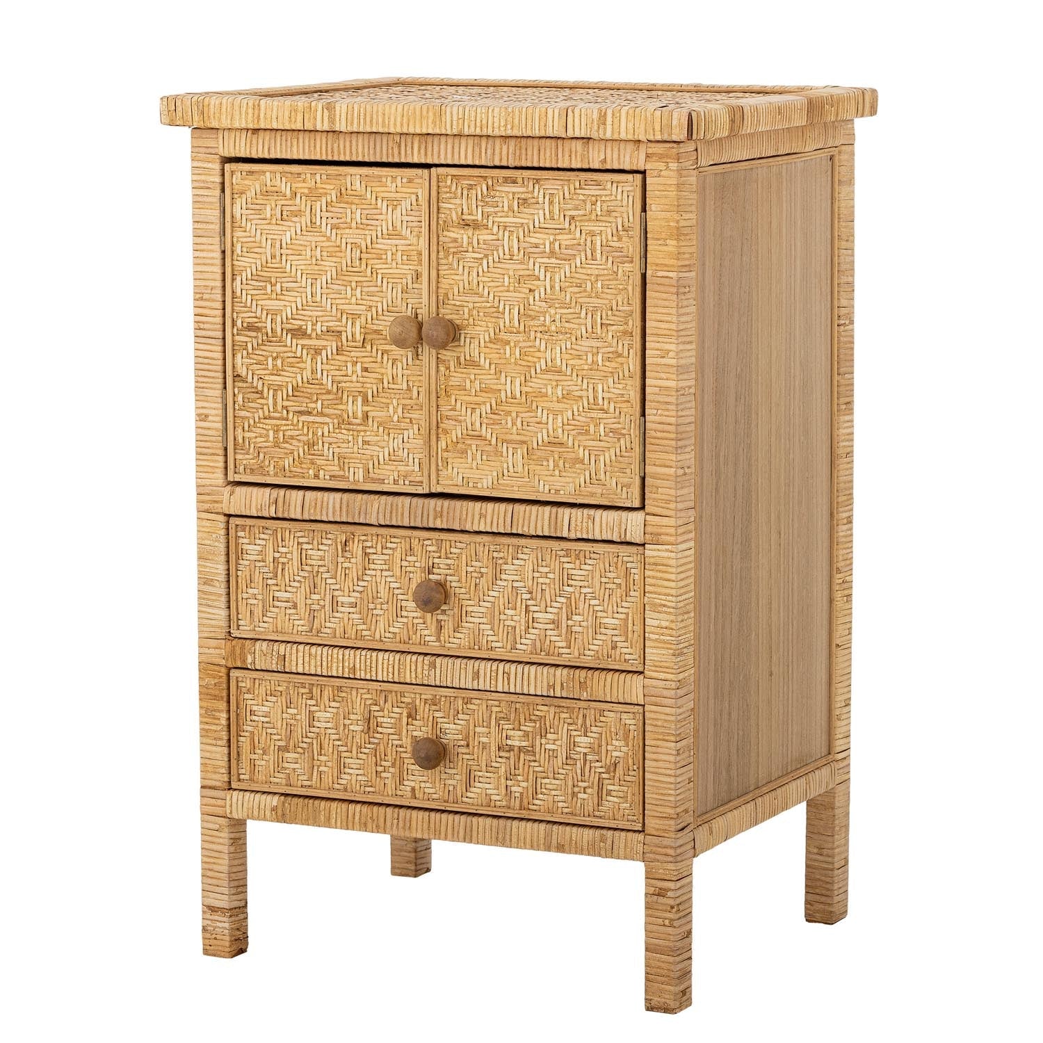 Lorris Schubladen, Natur, Rattan in Natur präsentiert im Onlineshop von KAQTU Design AG. High-Sideboard ist von Creative Collection