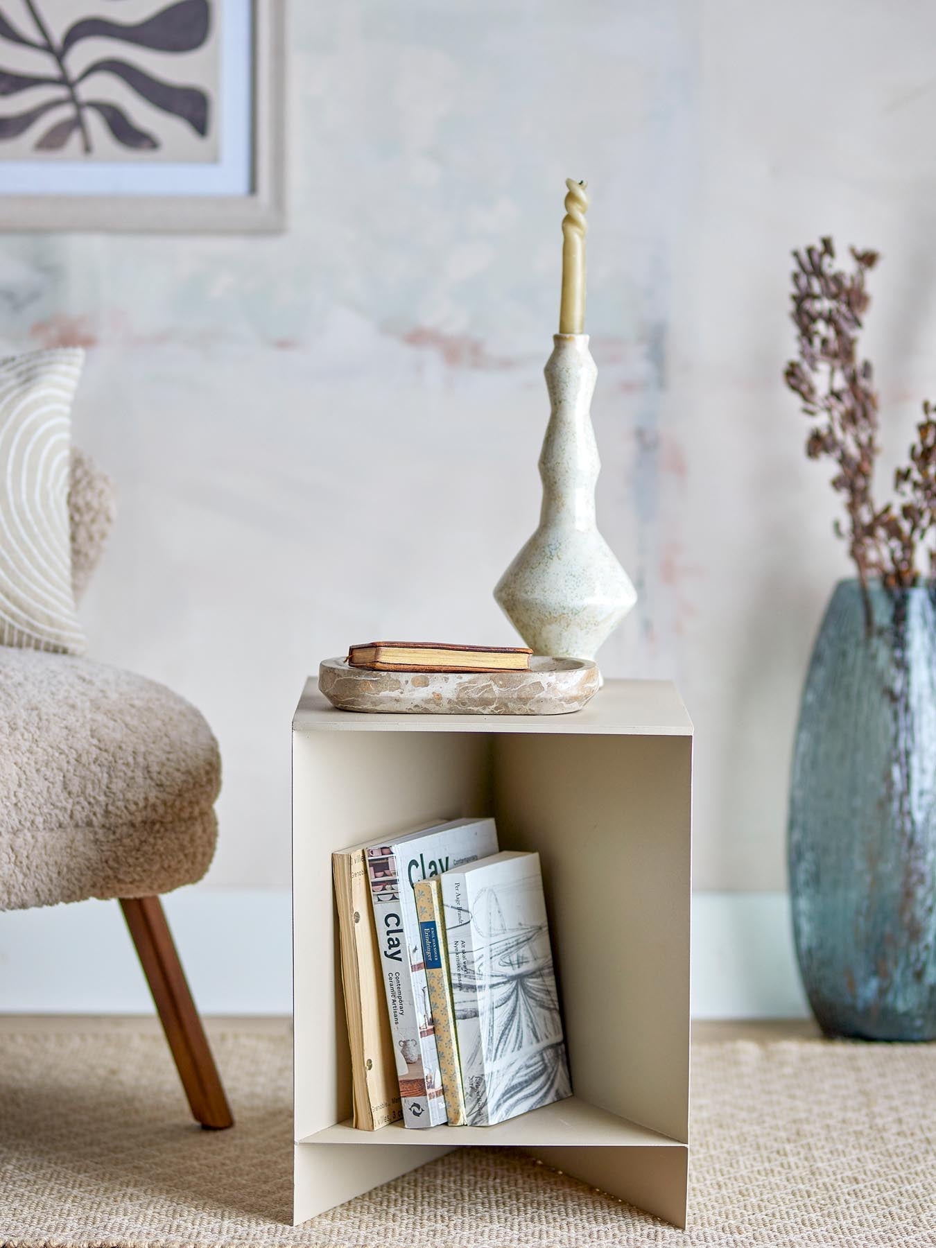 Tasha Beistelltisch, Natur, Metall in Natur präsentiert im Onlineshop von KAQTU Design AG. Tablett ist von Bloomingville