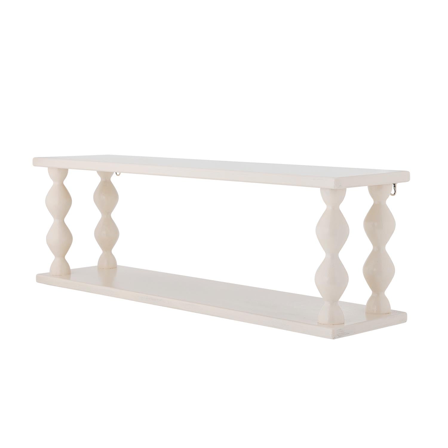 Salino Regal, Weiß, MDF in Weiß präsentiert im Onlineshop von KAQTU Design AG. Wandregal ist von Bloomingville