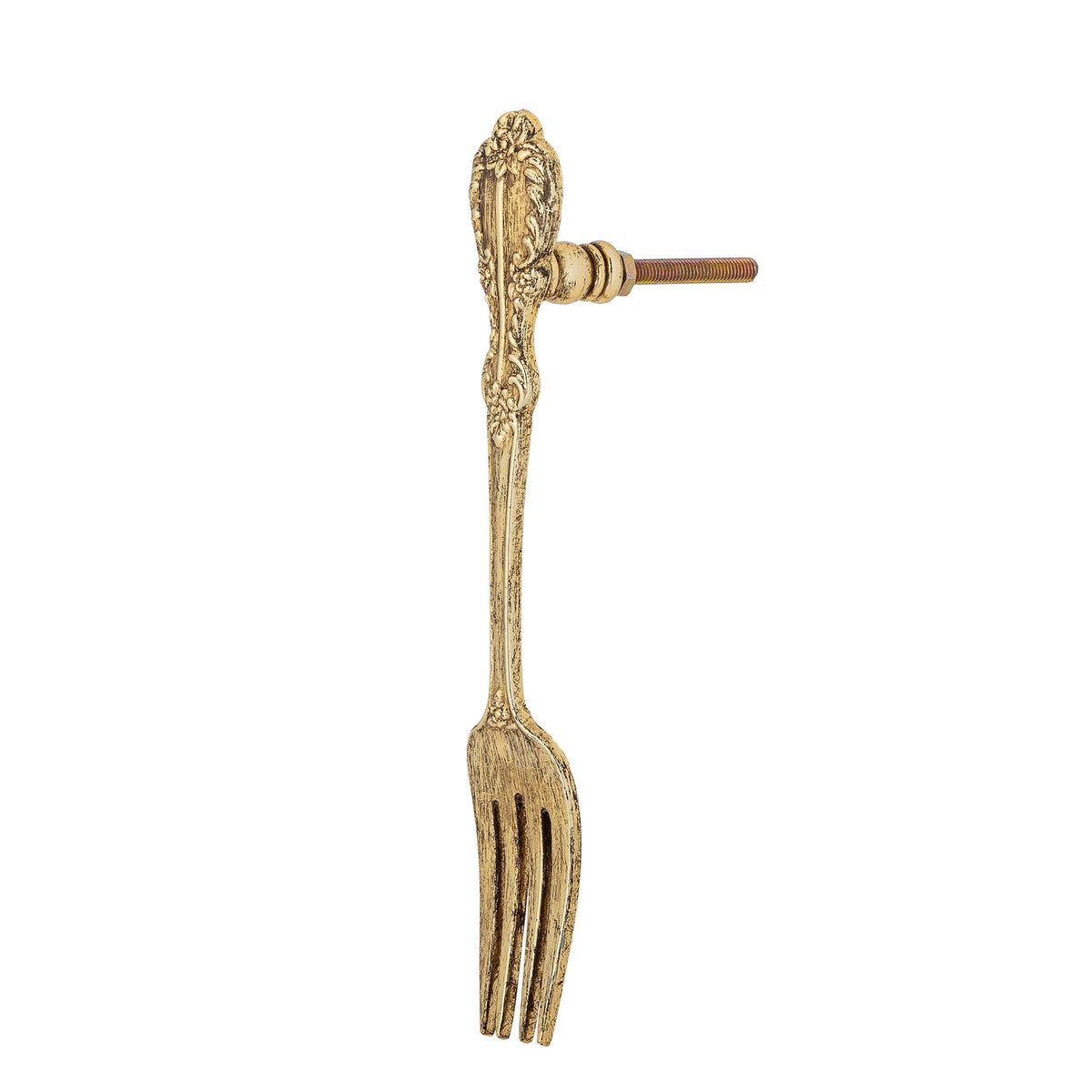 Cella Haken, Brass, Pewter in Messing präsentiert im Onlineshop von KAQTU Design AG. Kleiderhaken ist von Creative Collection