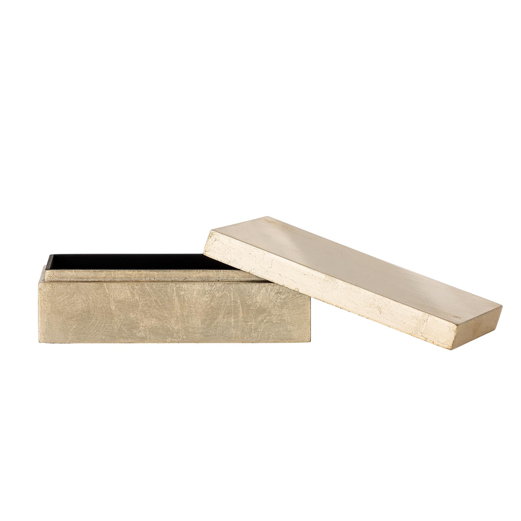 Nenon Box mit Deckel, Gold, FSC®100%, MDF in Gold präsentiert im Onlineshop von KAQTU Design AG. Aufbewahrungsbox ist von Bloomingville