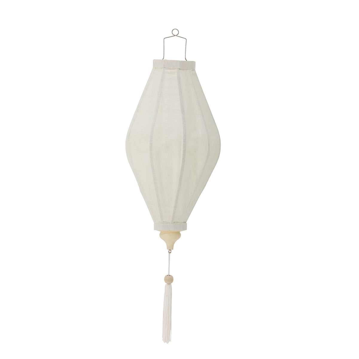 Pomp Deko, Weiss, Polyester in White präsentiert im Onlineshop von KAQTU Design AG. Kunstgegenstände ist von Bloomingville