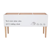 Salam Bücherständer, Weiss, FSC®100%, MDF
