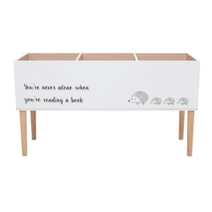 Salam Bücherständer, Weiss, FSC®100%, MDF