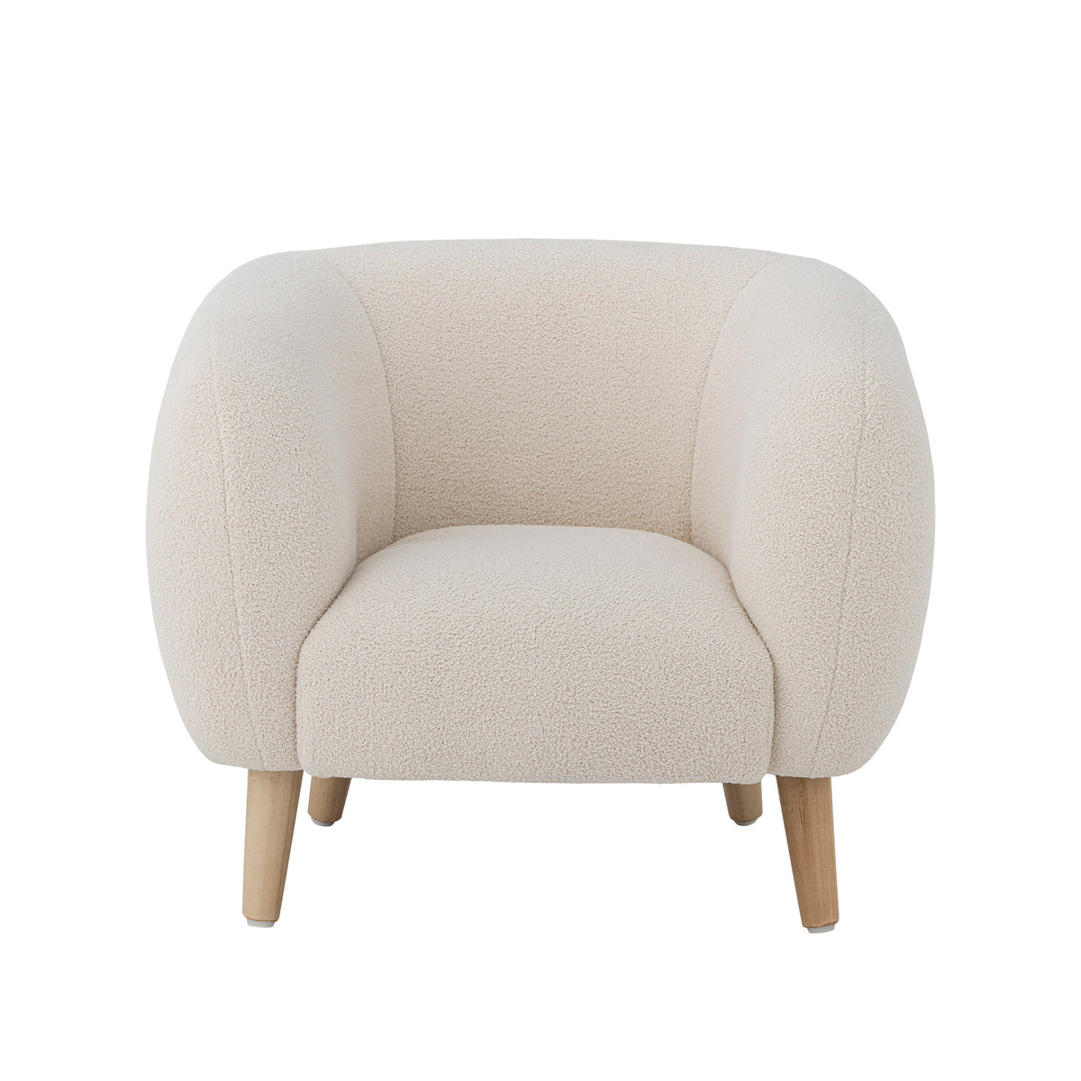 Cade Stuhl, Weiss, FSC®100% Plywood in White präsentiert im Onlineshop von KAQTU Design AG. Stuhl ist von Bloomingville Mini