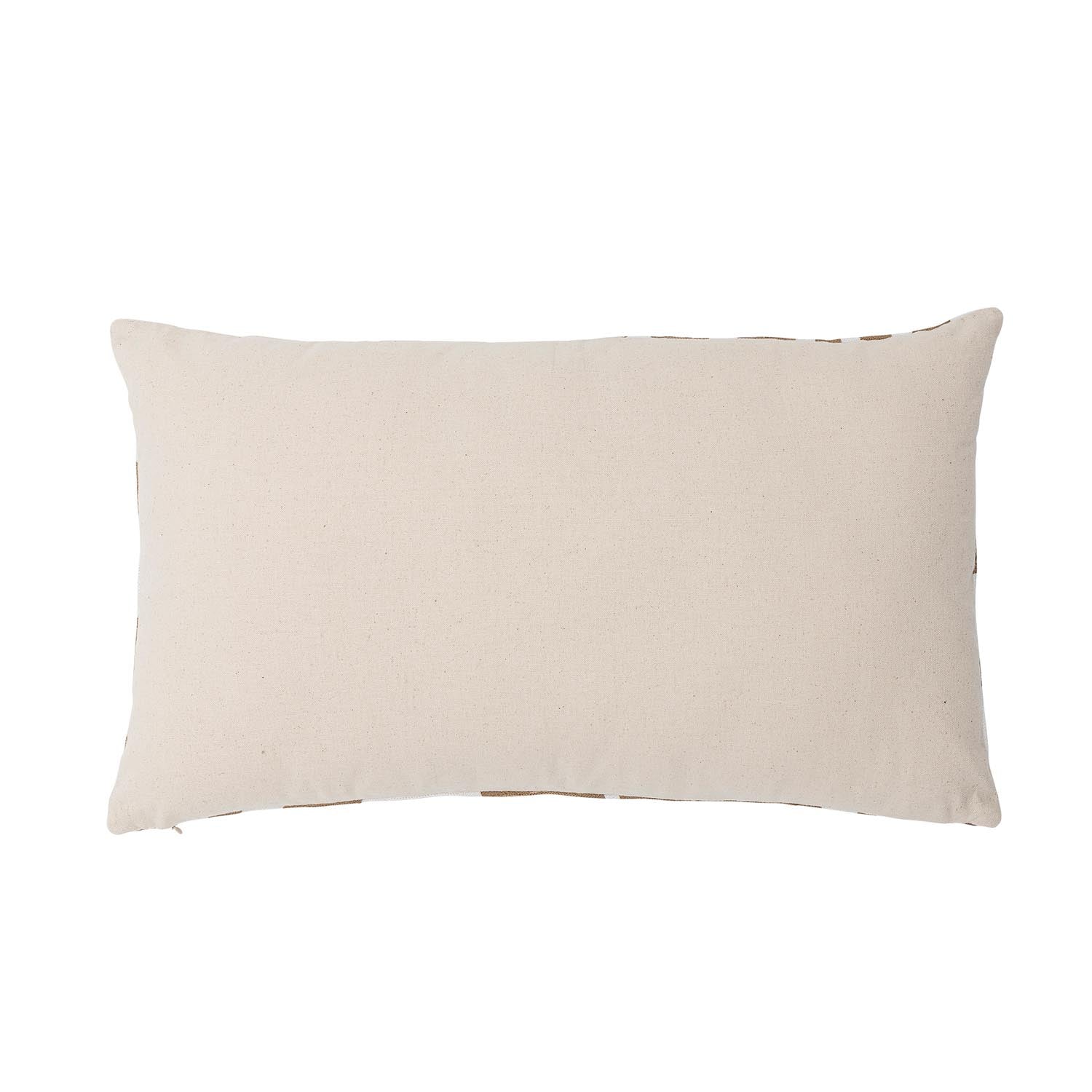 Aba Kissen, Natur, Baumwolle in Natur präsentiert im Onlineshop von KAQTU Design AG. Deko Kissen ist von Bloomingville