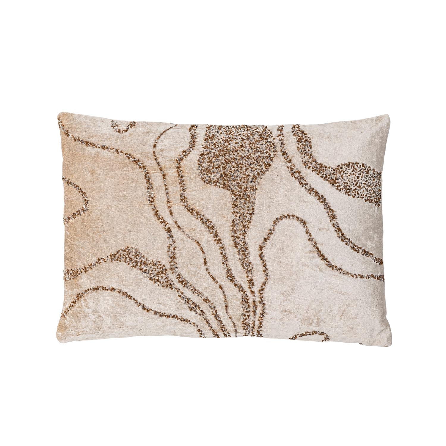 Adelona Kissen, Braun, Viskose in Braun präsentiert im Onlineshop von KAQTU Design AG. Kissen ist von Bloomingville