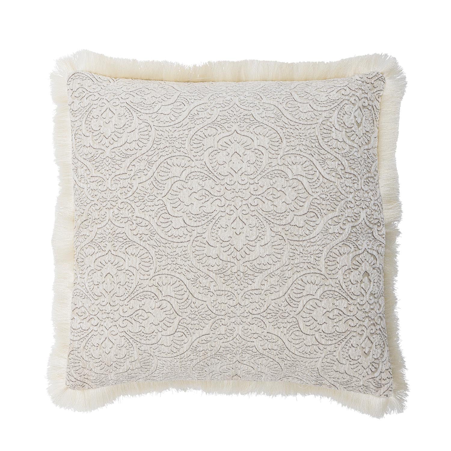 Cabrie Kissen, Natur, Polyester in Natur präsentiert im Onlineshop von KAQTU Design AG. Deko Kissen ist von Bloomingville