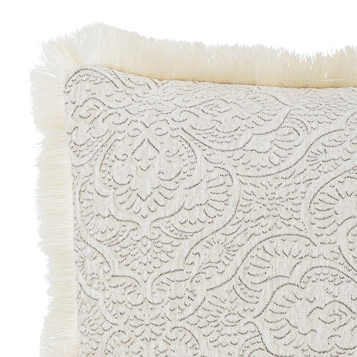 Cabrie Kissen, Natur, Polyester in Natur präsentiert im Onlineshop von KAQTU Design AG. Deko Kissen ist von Bloomingville