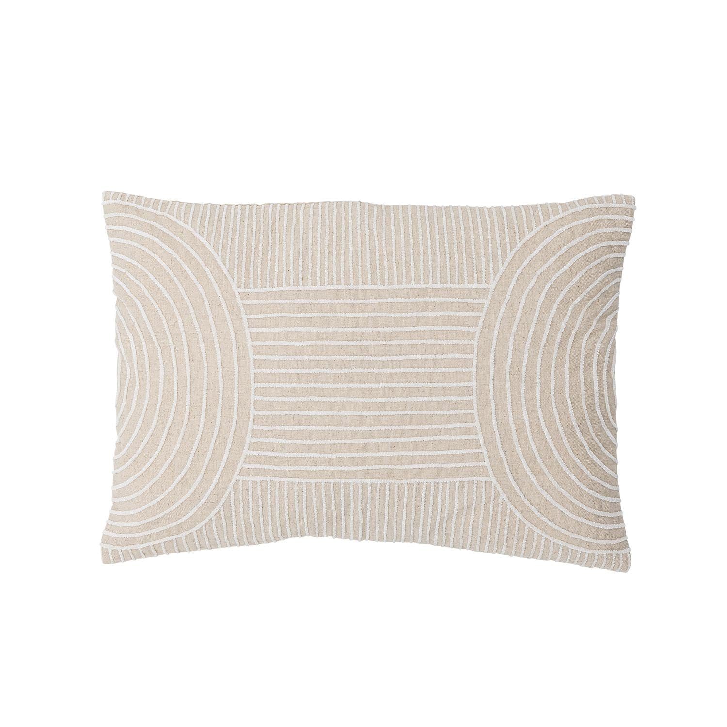 Chun Kissen, Natur, Baumwolle in Natur präsentiert im Onlineshop von KAQTU Design AG. Deko Kissen ist von Bloomingville