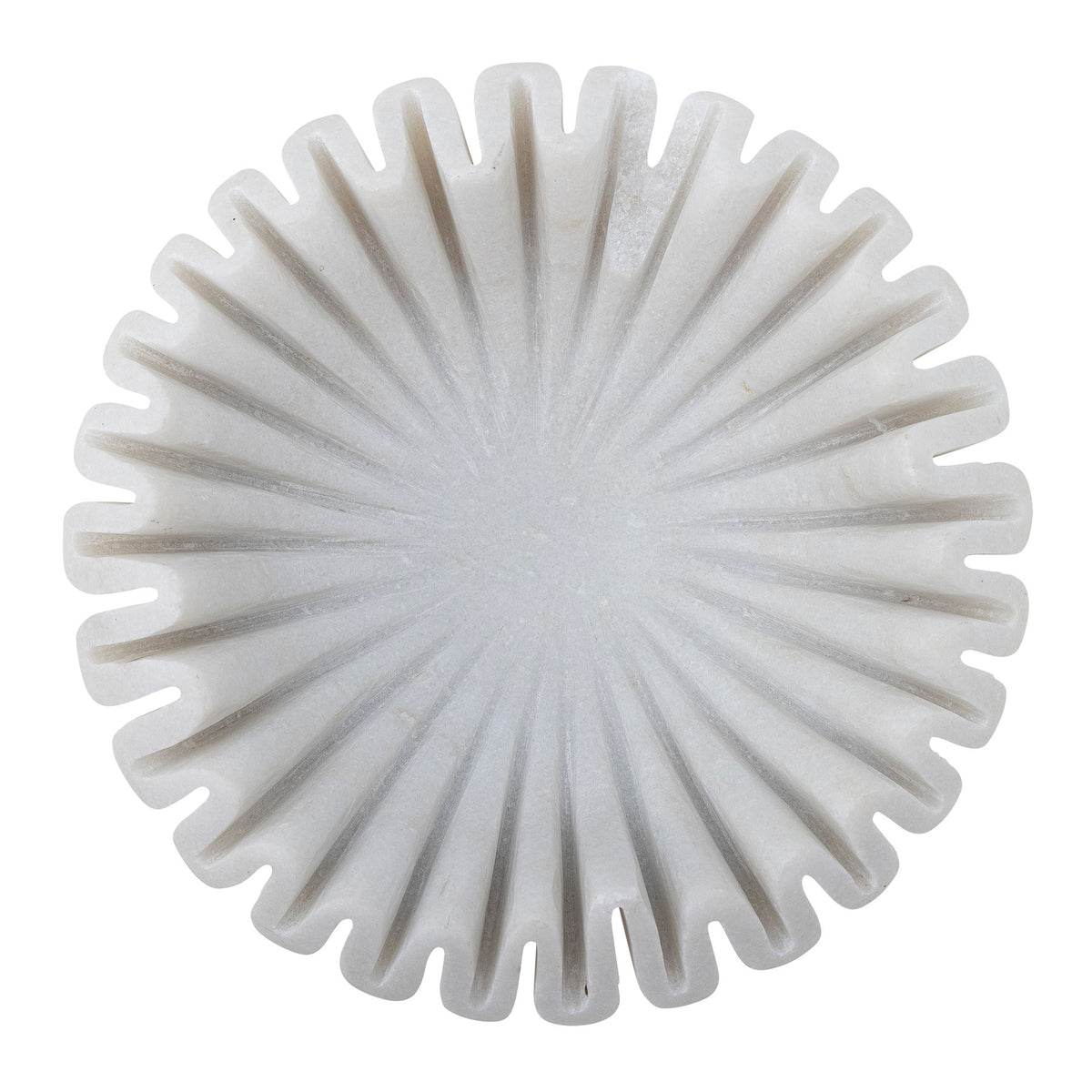 Harmonia Schale, Weiss, Marmor in Weiss präsentiert im Onlineshop von KAQTU Design AG. Schale ist von Bloomingville