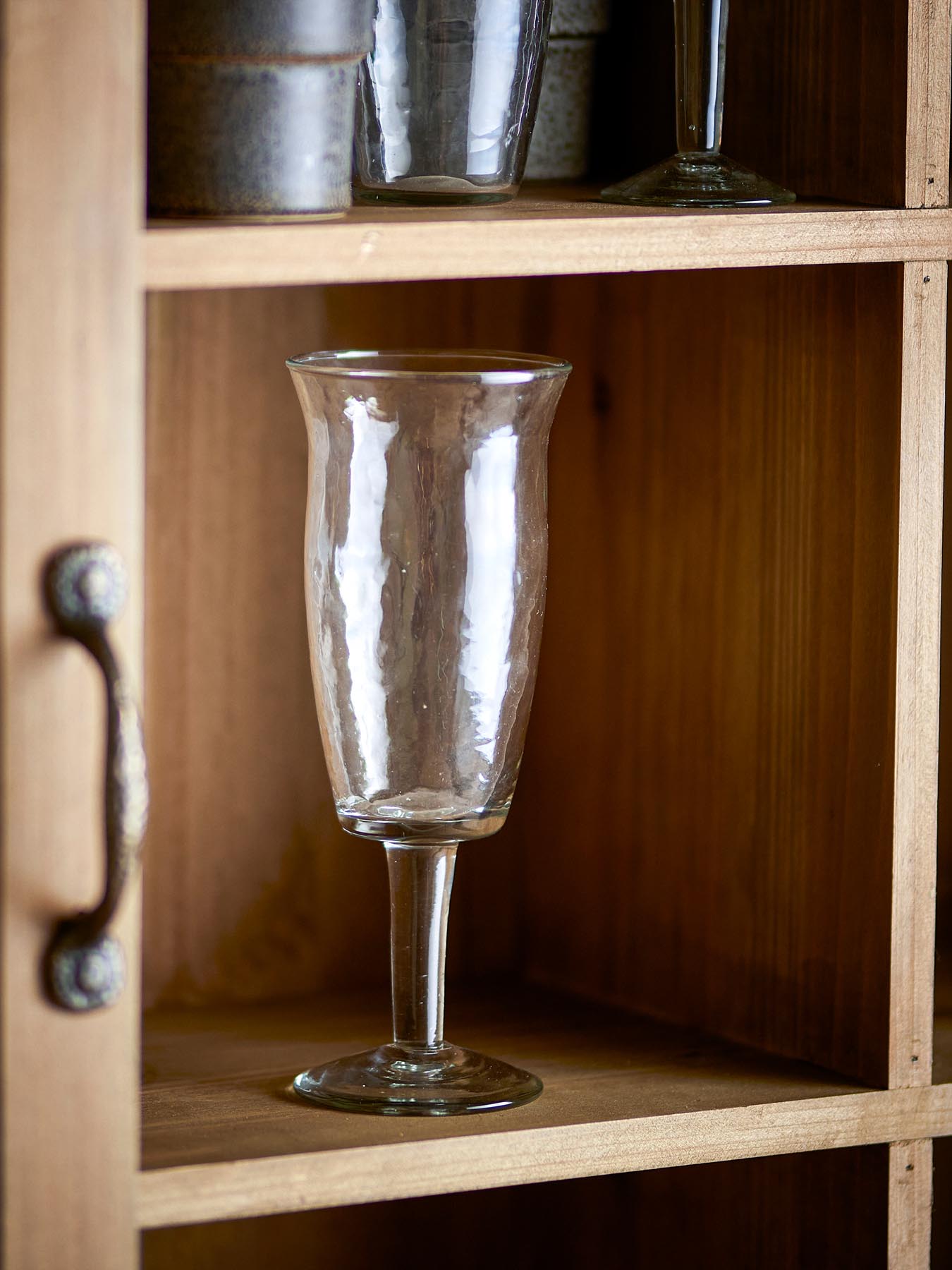 Asha Weinglas, Klar, Recyceltes Glas in Klar präsentiert im Onlineshop von KAQTU Design AG. Glas ist von Bloomingville