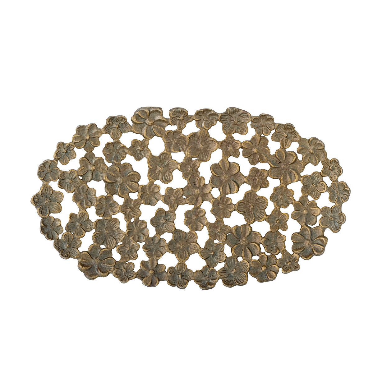 Micha Tablett, Gold, Aluminium in Gold präsentiert im Onlineshop von KAQTU Design AG. Tablett ist von Creative Collection
