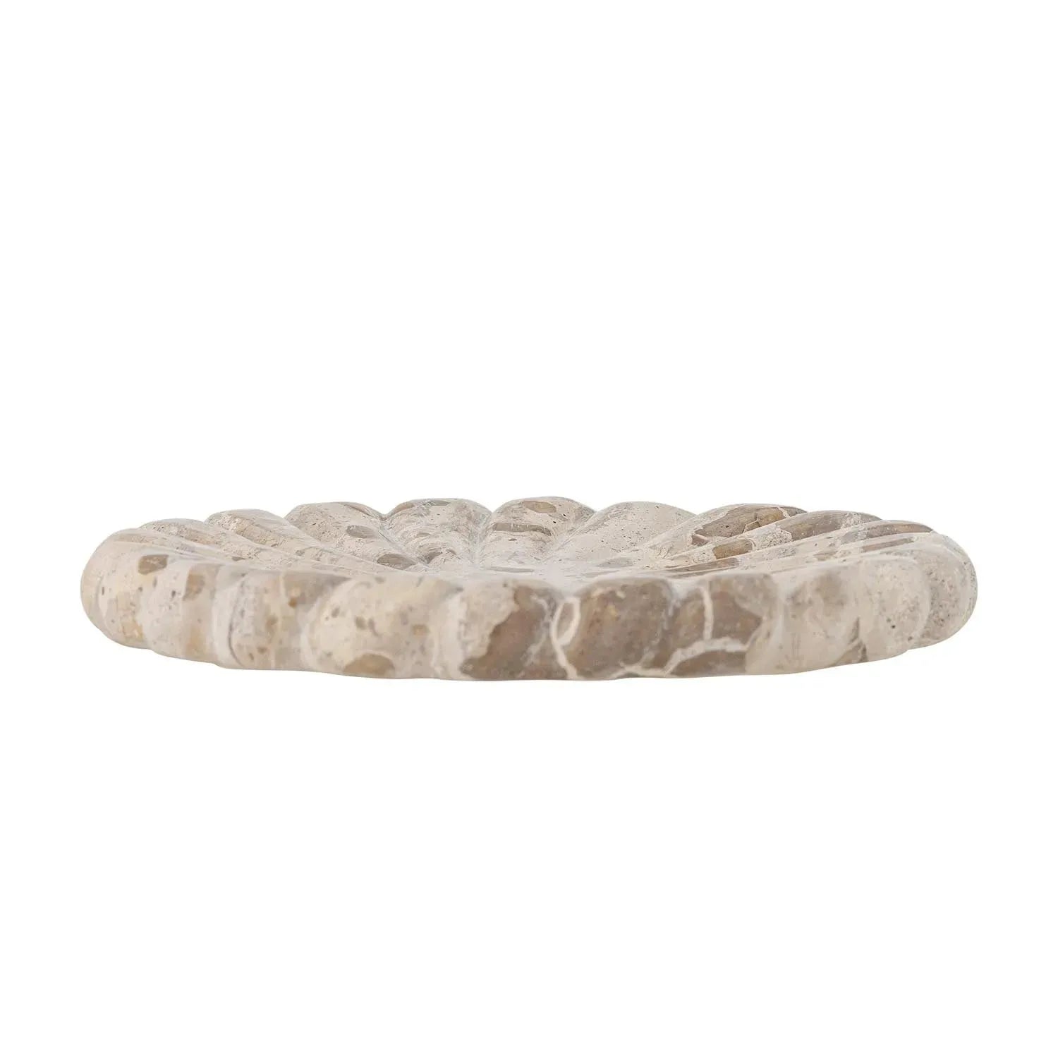 Marlie Tablett, Natur, Marmor in Natur präsentiert im Onlineshop von KAQTU Design AG. Kuchenuntersatz ist von Bloomingville