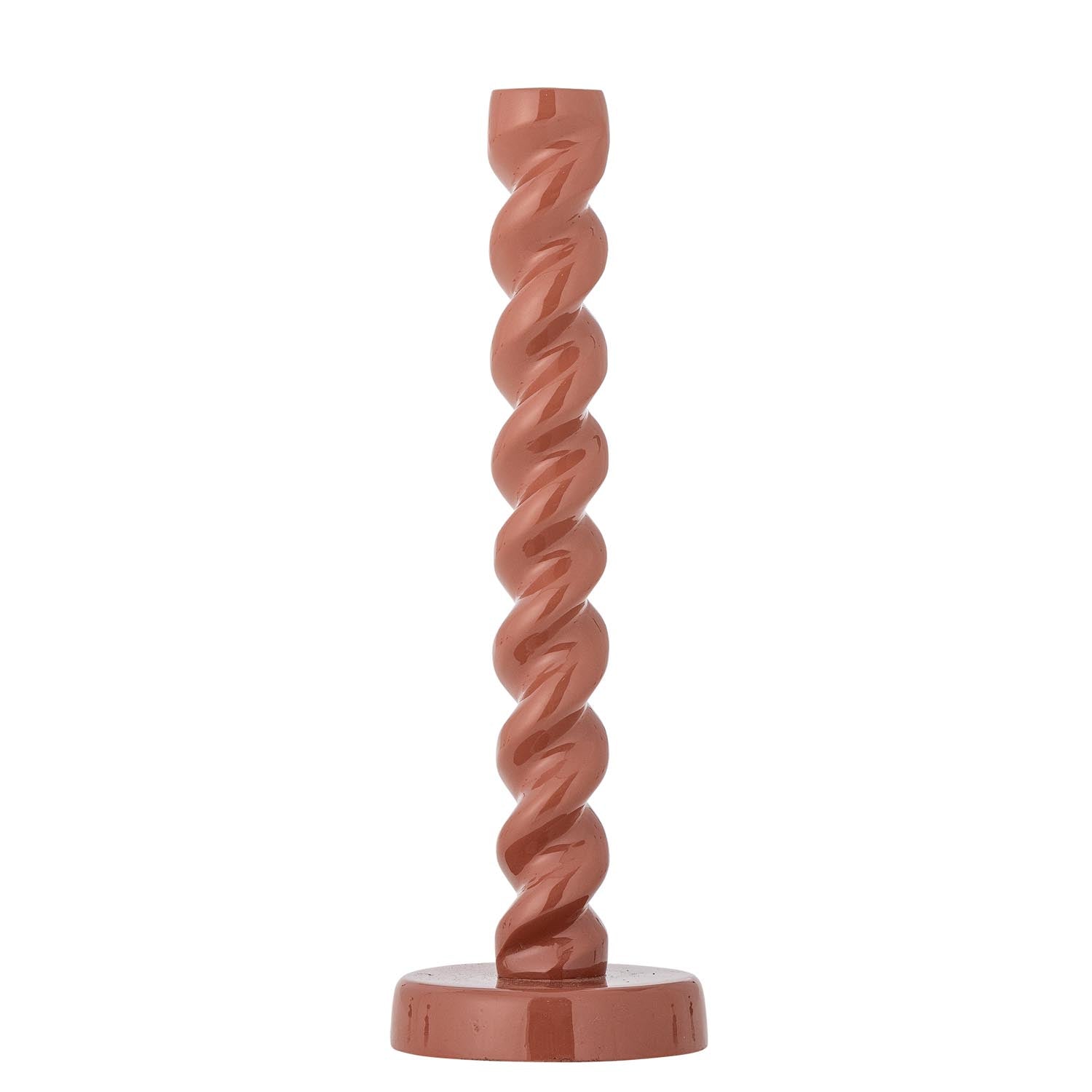 Diza candle holder, <tc>Braun</tc>, aluminum