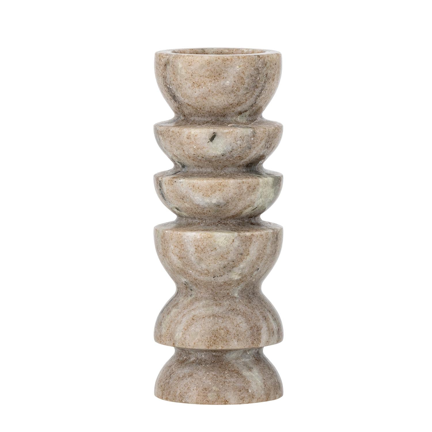 Tasya Teelichthalter, Natur, Marmor in Natur präsentiert im Onlineshop von KAQTU Design AG. Kerzenständer ist von Bloomingville