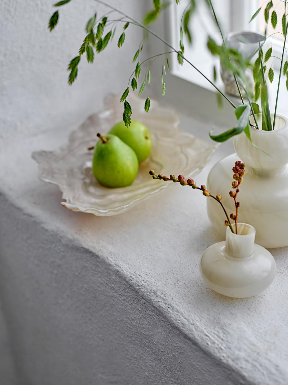 Aiku Schale, Natur, Glas in Nature präsentiert im Onlineshop von KAQTU Design AG. Schale ist von Bloomingville