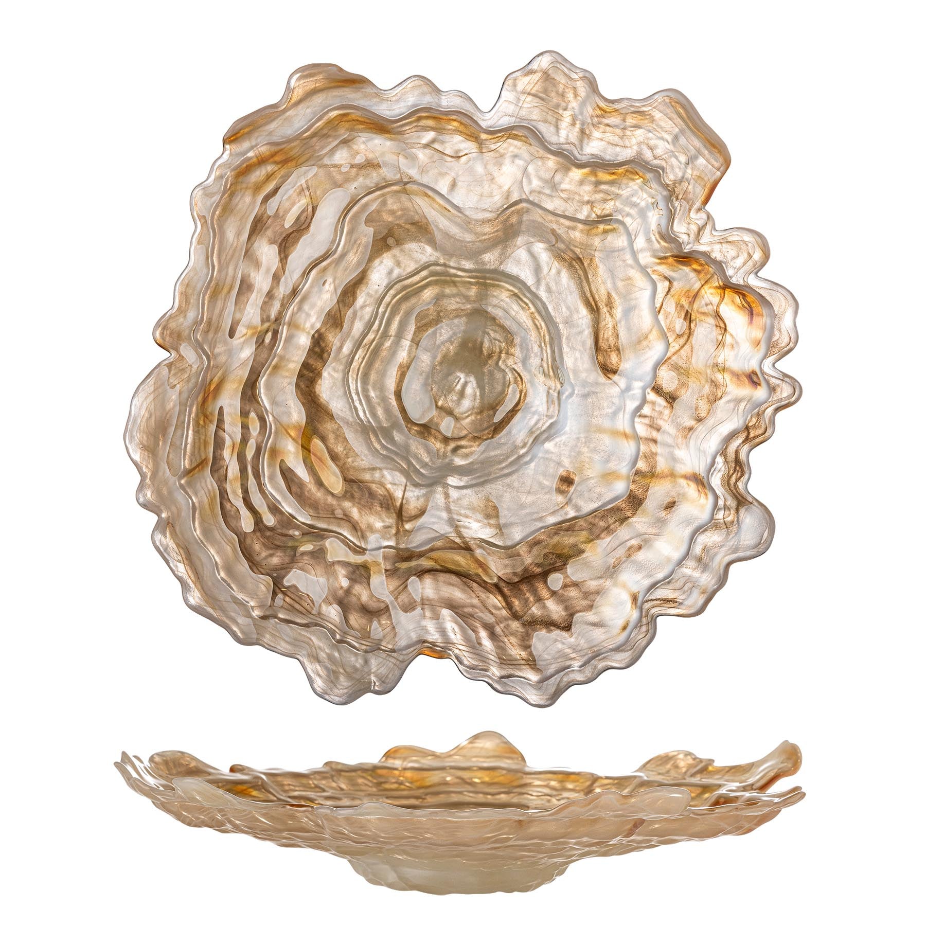 Asimi Schale, Natur, Glas in Nature präsentiert im Onlineshop von KAQTU Design AG. Schale ist von Bloomingville