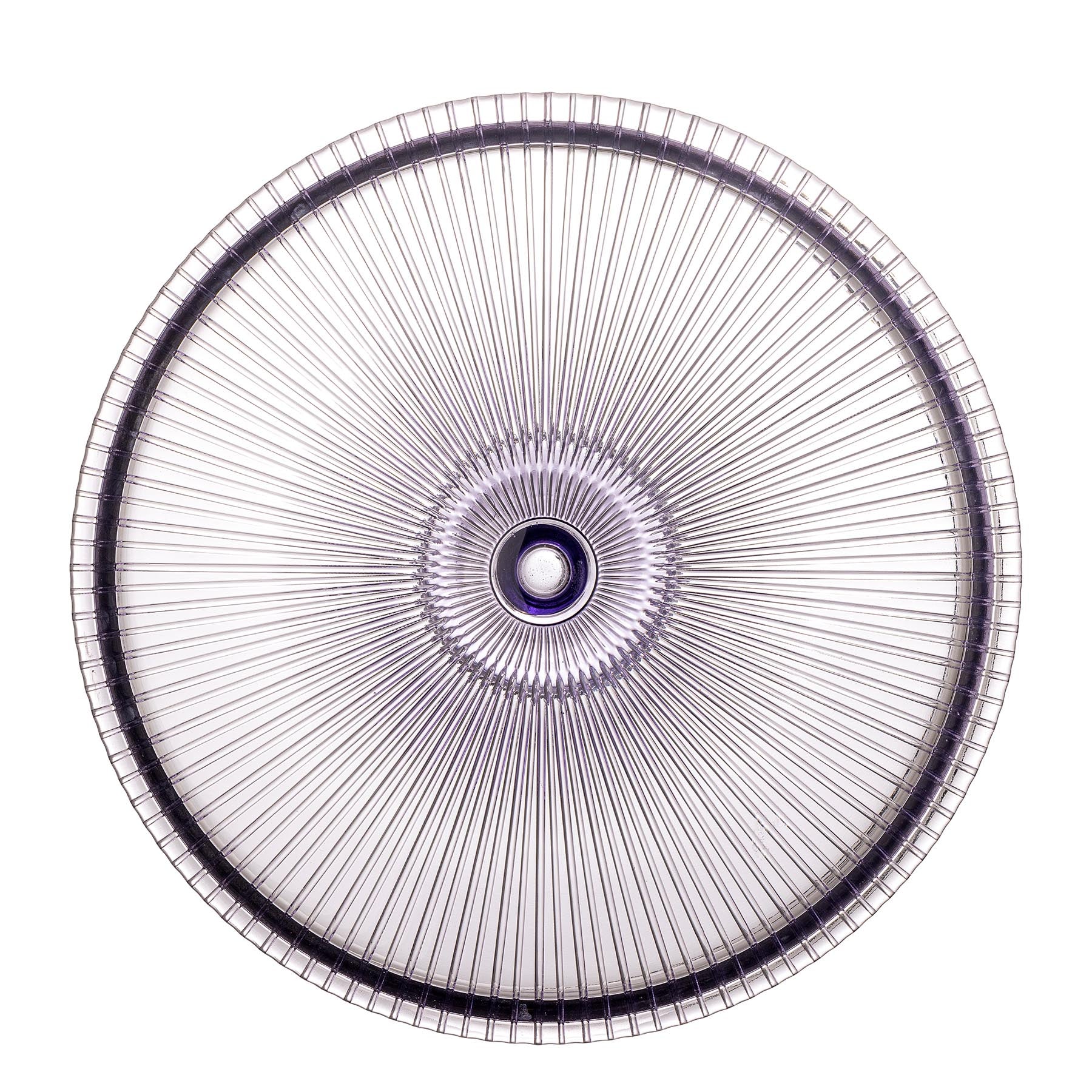 Tayo Kuchenteller mit Glocke, Bunt, Glas in Multi präsentiert im Onlineshop von KAQTU Design AG. Tablett ist von Bloomingville
