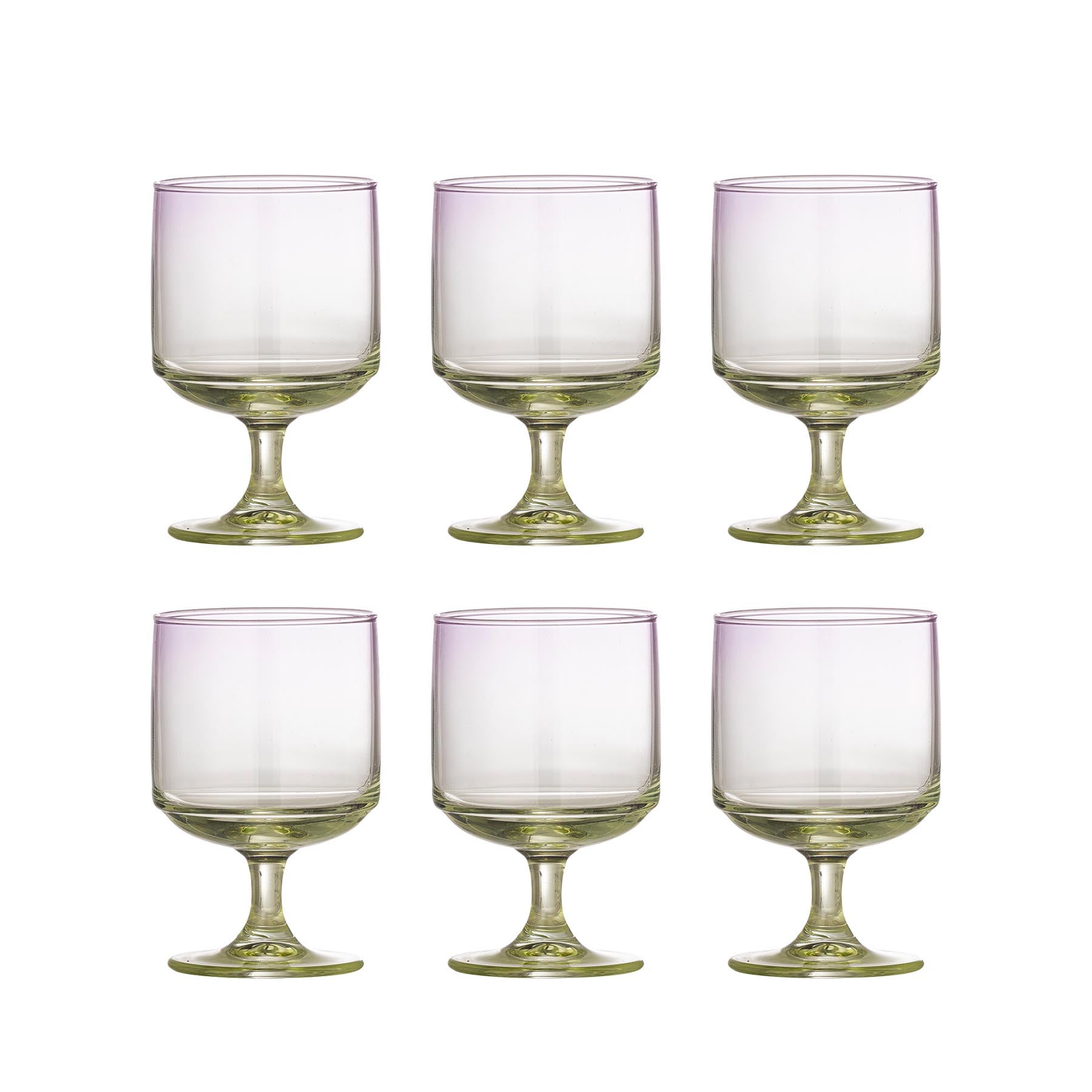 Luciana Trinkglas, Violett, Glas in Purple präsentiert im Onlineshop von KAQTU Design AG. Glas ist von Bloomingville