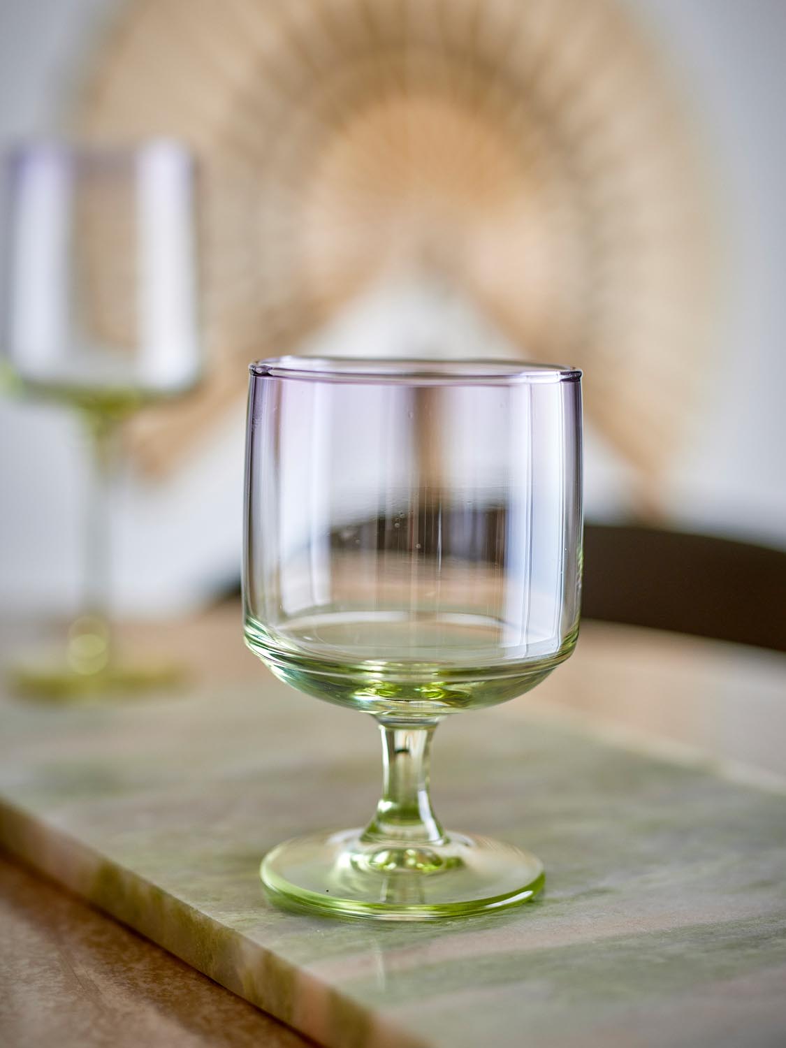 Luciana Trinkglas, Violett, Glas in Purple präsentiert im Onlineshop von KAQTU Design AG. Glas ist von Bloomingville