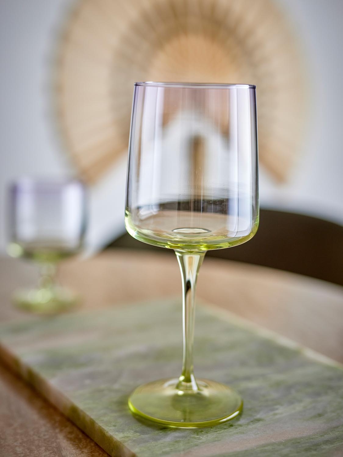 Luciana Weinglas, Violett, Glas in Purple präsentiert im Onlineshop von KAQTU Design AG. Glas ist von Bloomingville