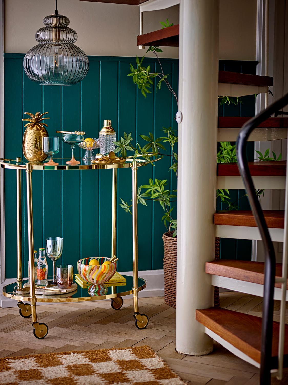 Signe Cocktailglas, Bunt, Glas in Multi präsentiert im Onlineshop von KAQTU Design AG. Glas ist von Bloomingville