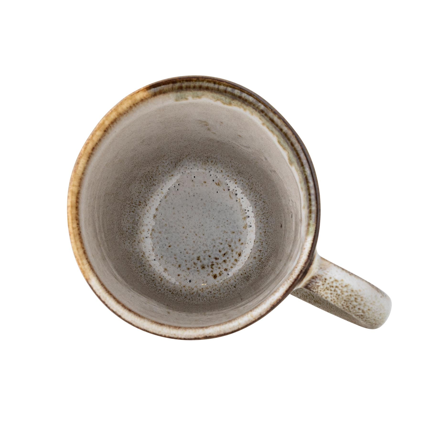 Jules Becher, Grün, Steingut in Green präsentiert im Onlineshop von KAQTU Design AG. Tasse ist von Bloomingville