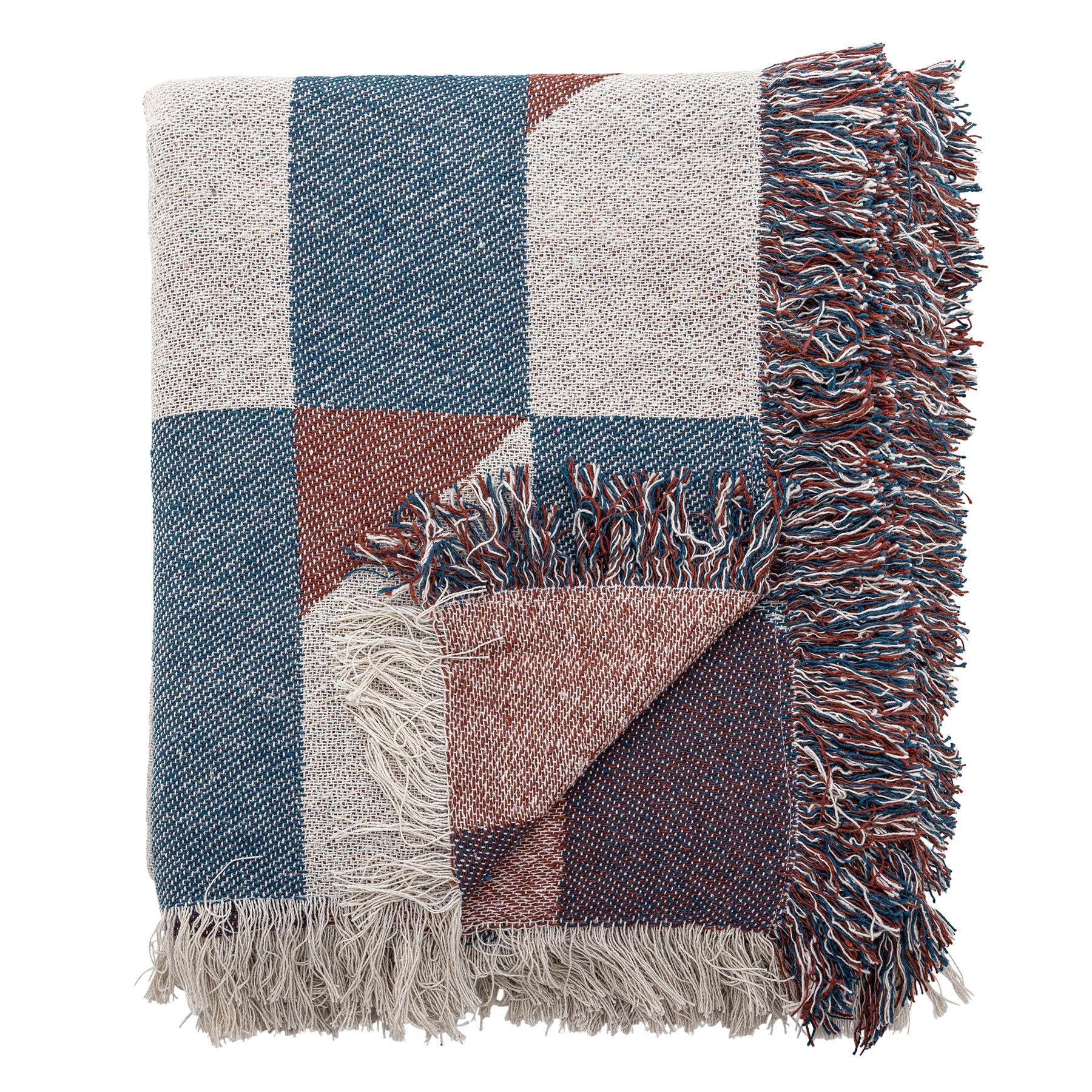 True Decke, Bunt, Recycelte Baumwolle in Multi präsentiert im Onlineshop von KAQTU Design AG. Bettüberwurf ist von Bloomingville